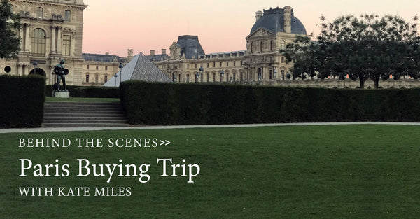 BTS: PARIS BUYING TRIP