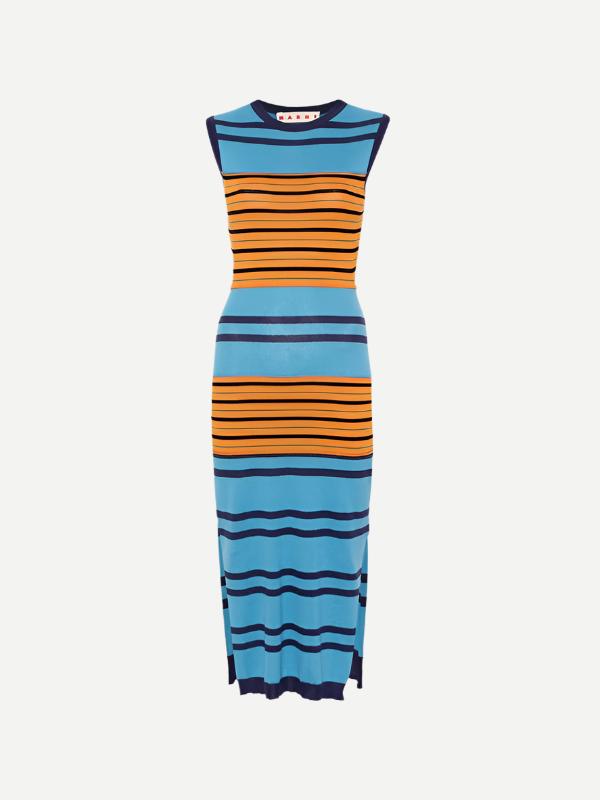Marni | Stripe Knit Dress in Multi
