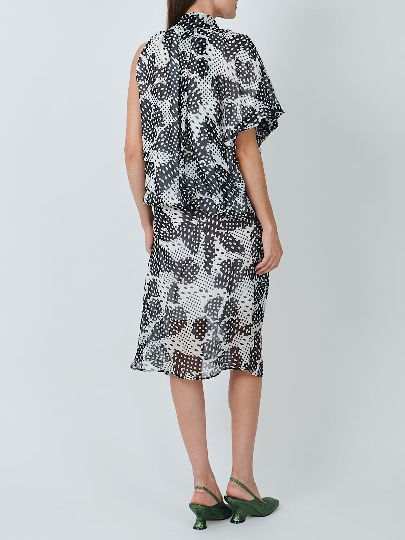 Dries Van Noten Crunch Shirt in Ecru