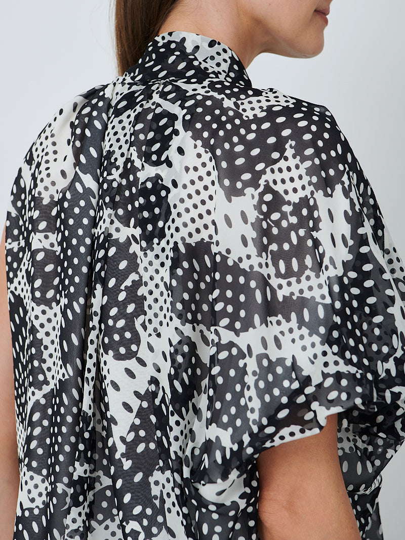 Dries Van Noten Crunch Shirt in Ecru