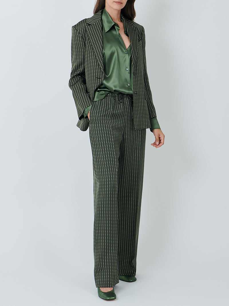 Dries Van Noten Birdys Jacket in Khaki