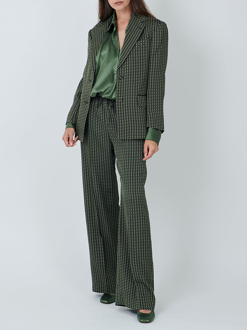 Dries Van Noten Puvis Long Pants in Khaki