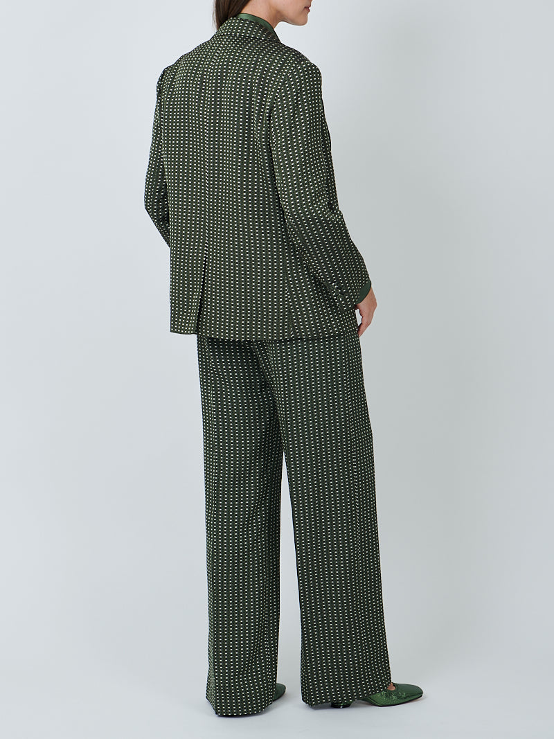 Dries Van Noten Puvis Long Pants in Khaki
