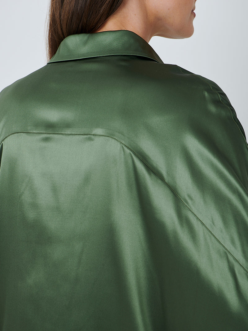 Dries Van Noten Casia Shirt in Khaki