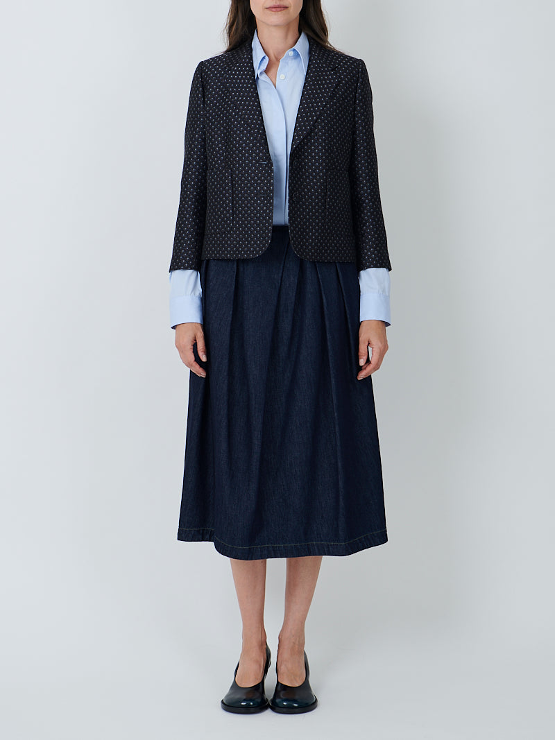 Dries Van Noten Bamis Jacket in Navy