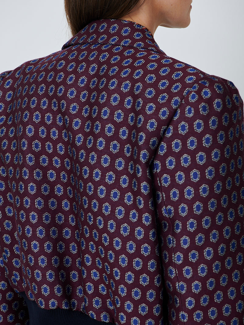 Vudy Jacket in Burgundy