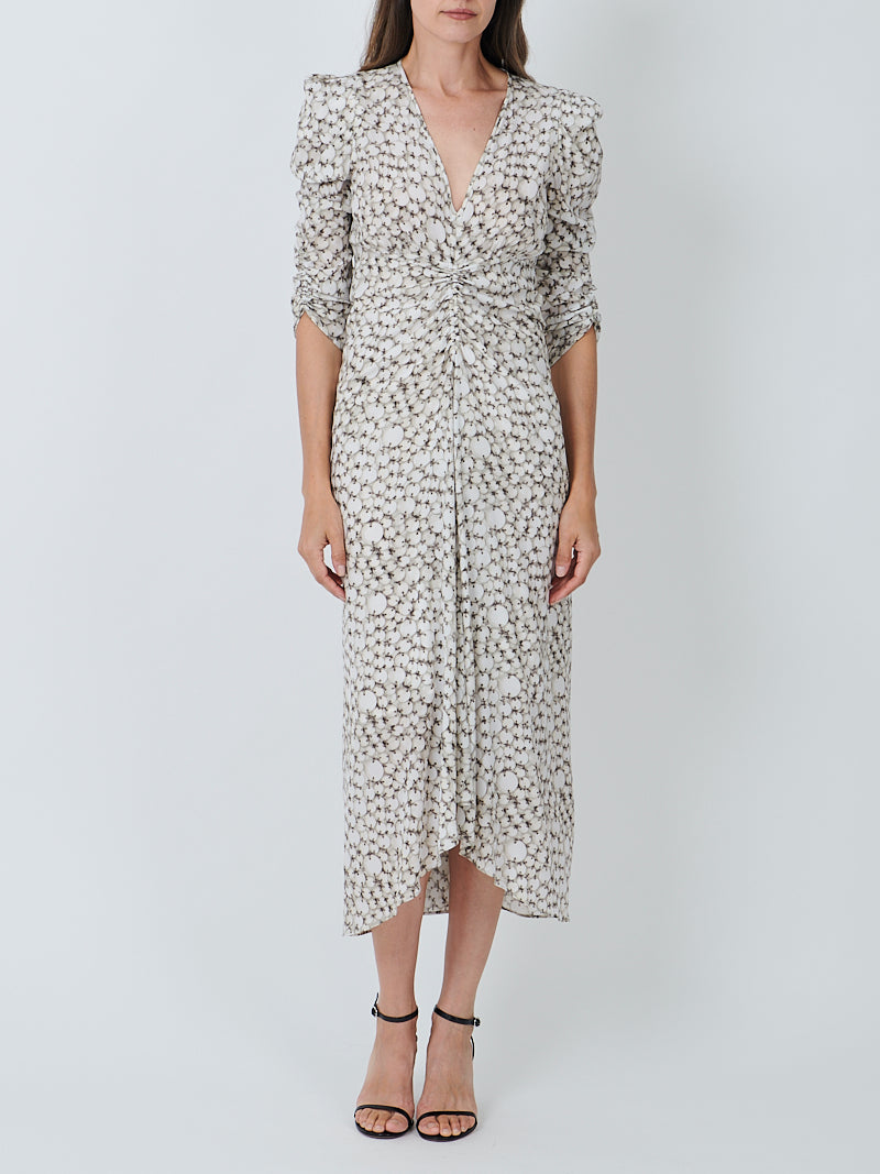 Isabel Marant Albini Dress in Ecru