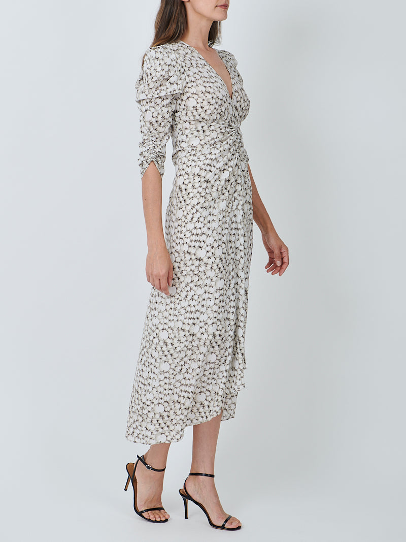 Isabel Marant Albini Dress in Ecru