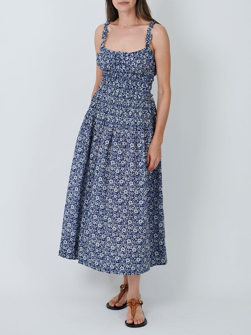 Doen Marianne Dress in Jessamine Calico