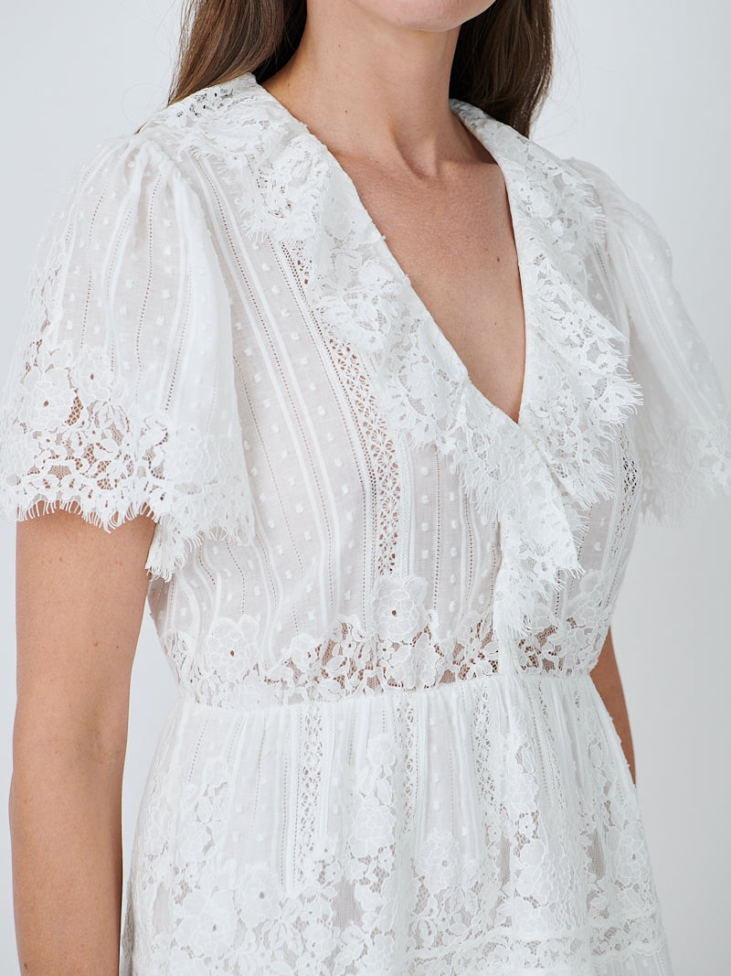 Doen Gabriella Dress in Salt