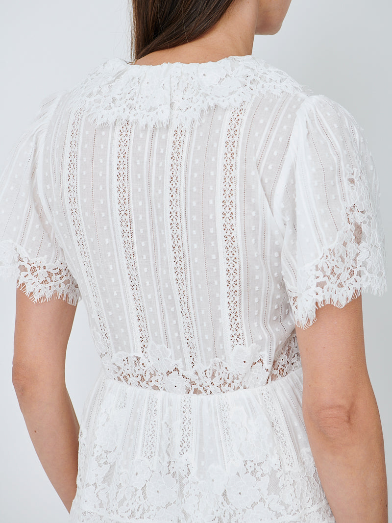 Doen Gabriella Dress in Salt