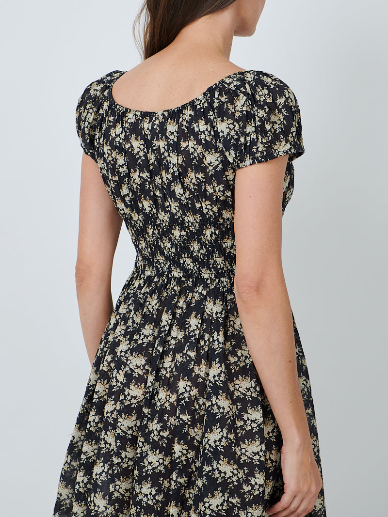 Quinley Dress in Noir Rossier Floral