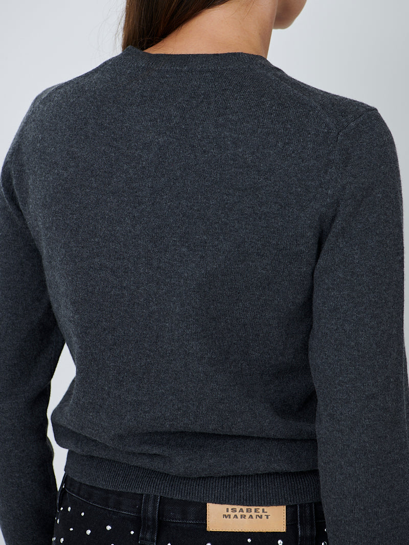 Isabel Marant Mona Cardigan in Anthracite