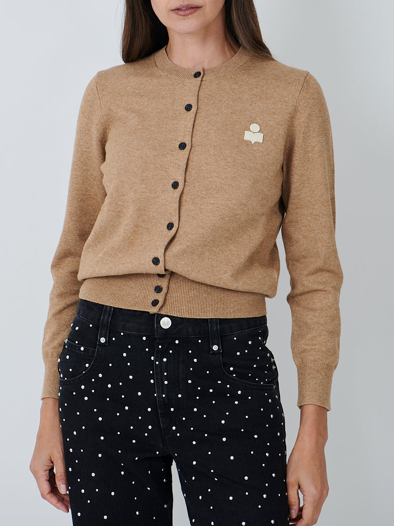Marant Etoile Mona Cardigan in Camel