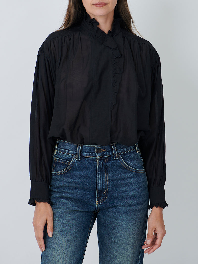 Isabel Marant Pamias Top in Black