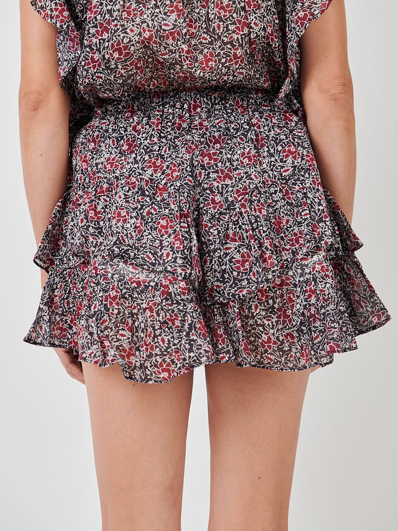 Jocadia Shorts in Crushed Berry