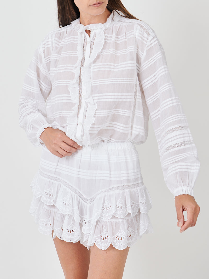 Isabel Marant Jocadia Shorts in White