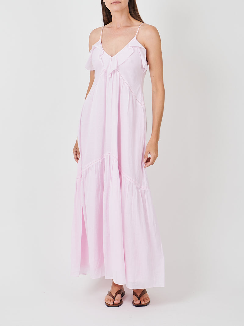 Isabel Marant Vasma Dress in Light Pink