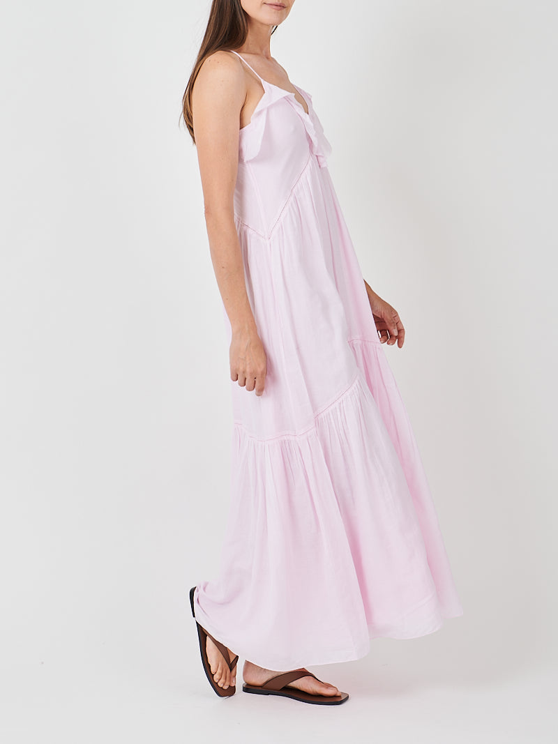Isabel Marant Vasma Dress in Light Pink