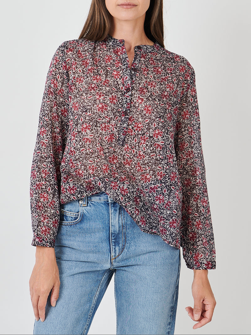 Maria Top in Crushed Berry