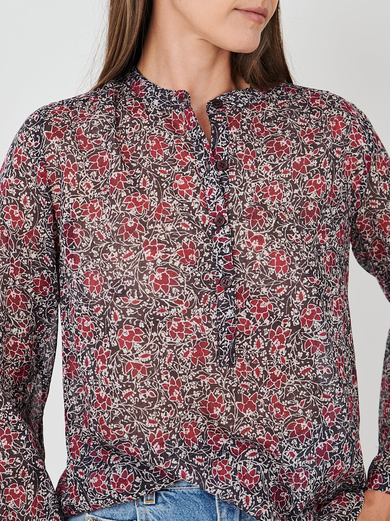 Maria Top in Crushed Berry