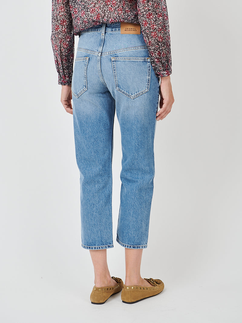 Dakota Pants in Light Blue