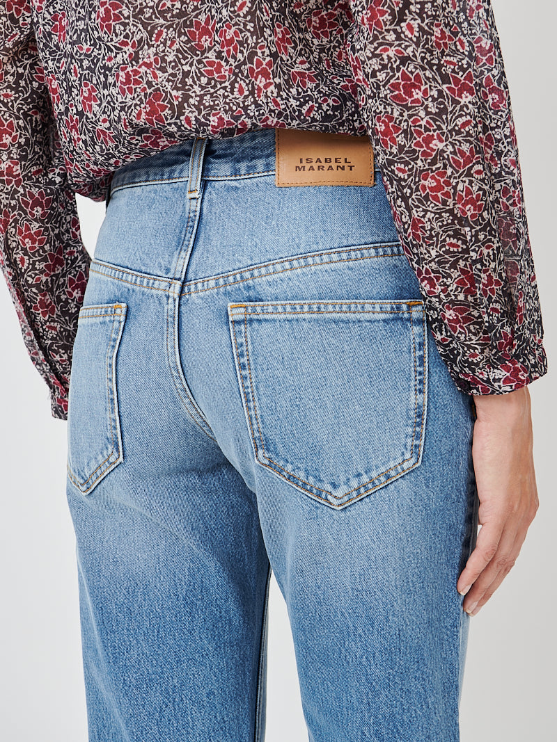 Dakota Pants in Light Blue