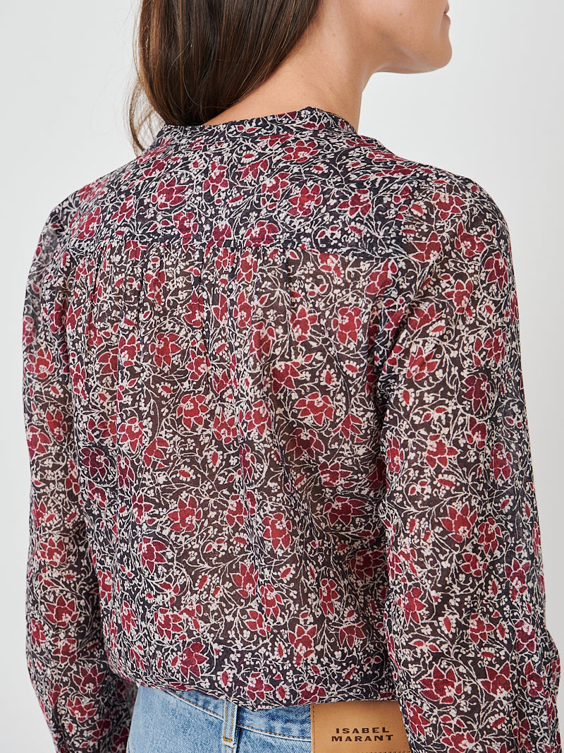 Maria Top in Crushed Berry