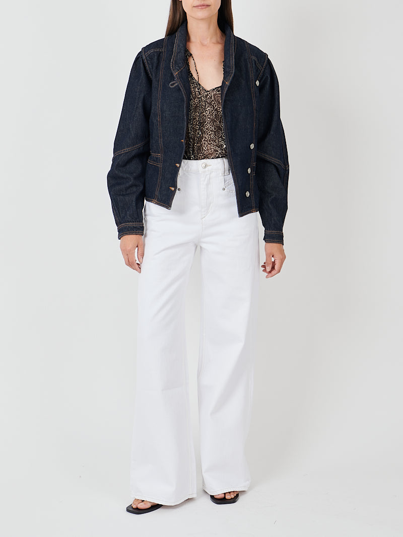 Isabel Marant Dolie Jacket in Dark Midnight
