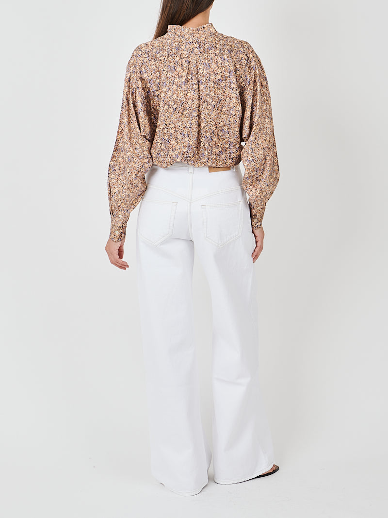 Isabel Marant Harlow Top in Ochre