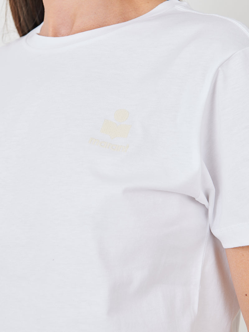 Isabel Marant Aby Tee Shirt in White