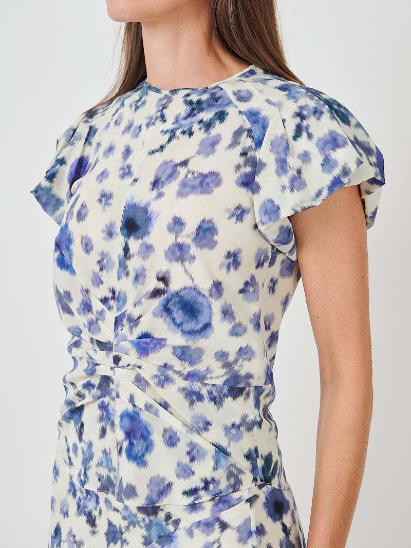 Isabel Marant Tullya Top in Blue