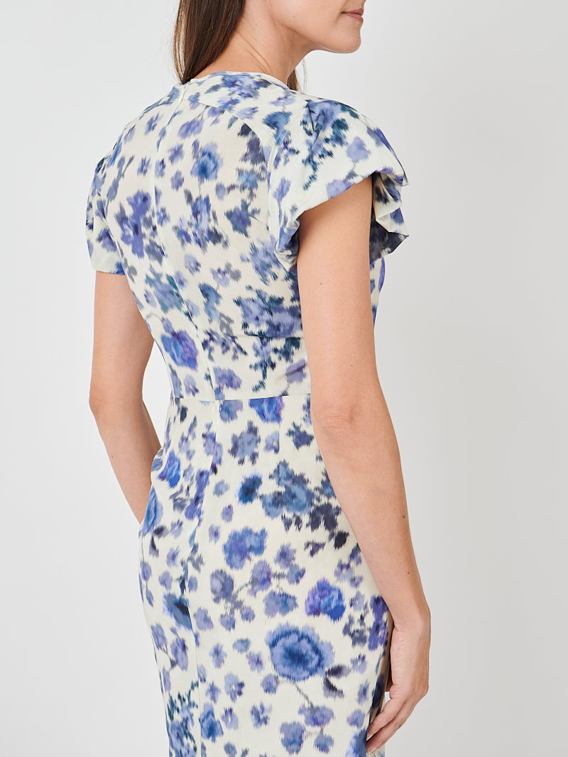 Terenae Dress in Blue
