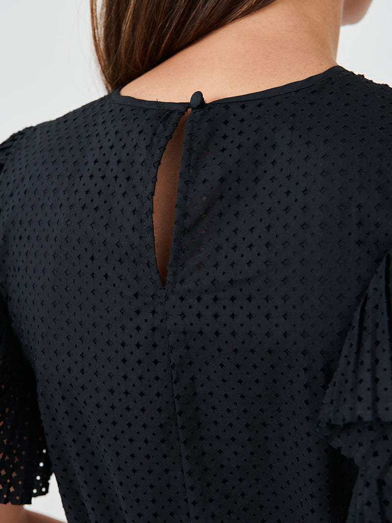 Sylvaine Dress in Noir