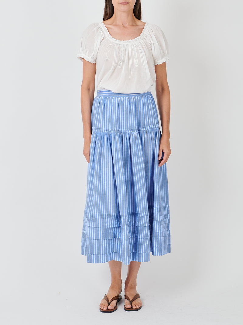 Doen Sebastiane Skirt in Deauville Stripe