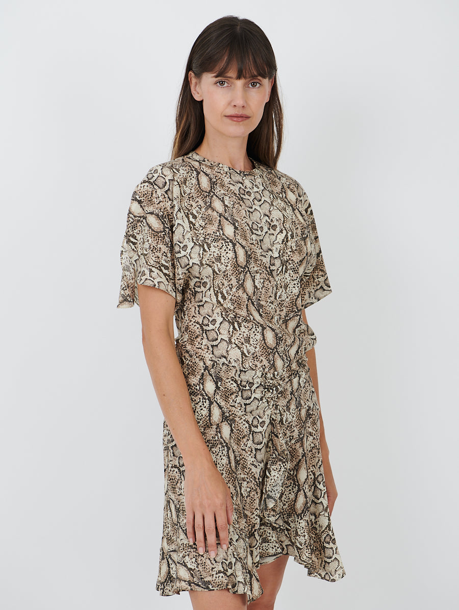 Isabel Marant | Ozany Skirt in Natural Python