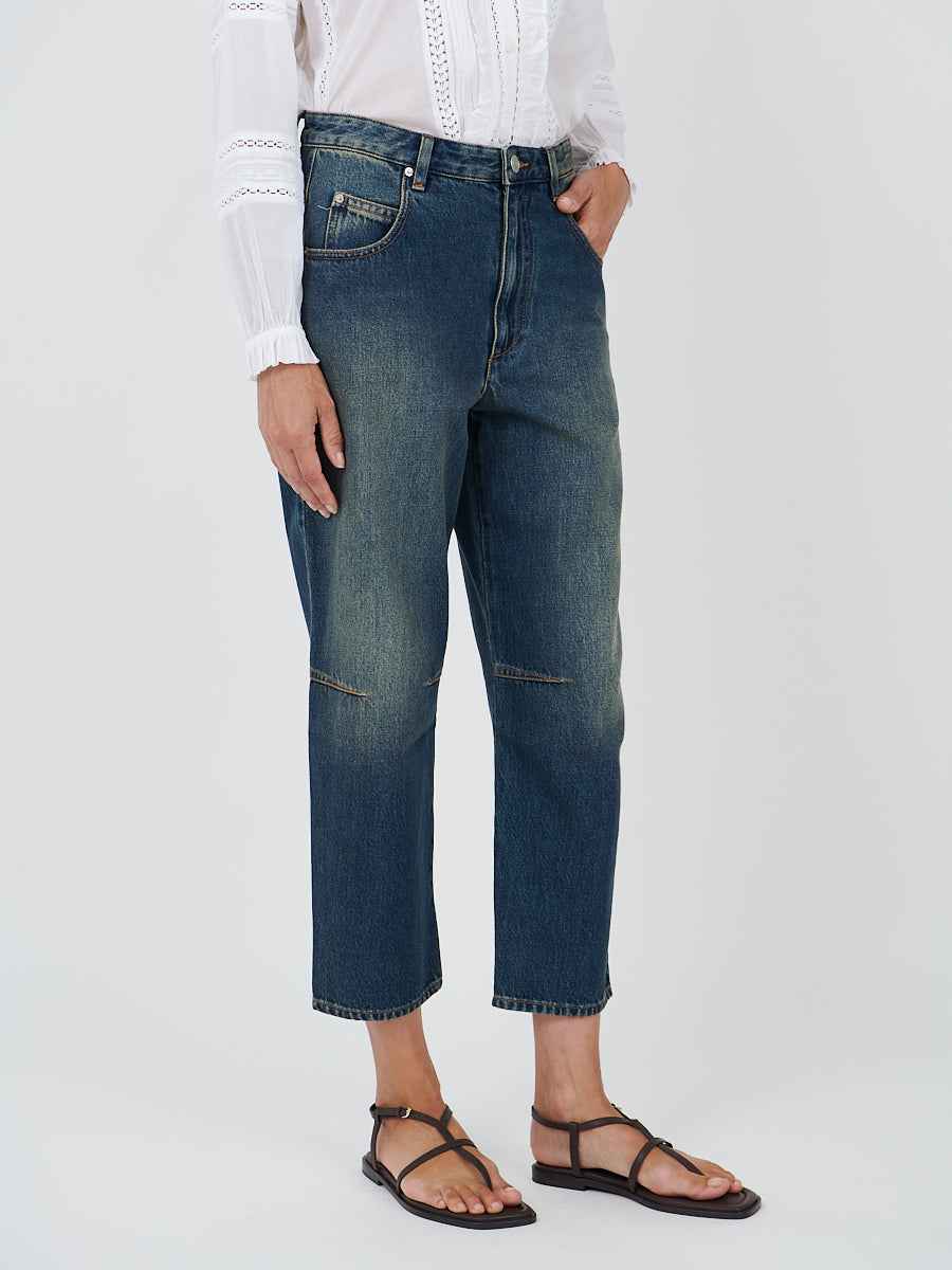 Isabel Marant | Janet Jeans in Faded Blue