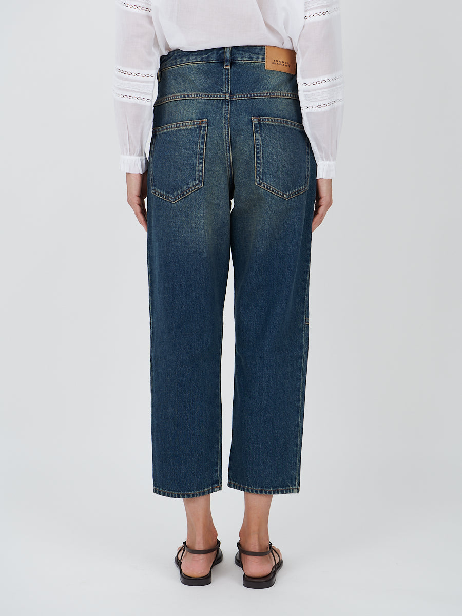 Isabel Marant | Janet Jeans in Faded Blue