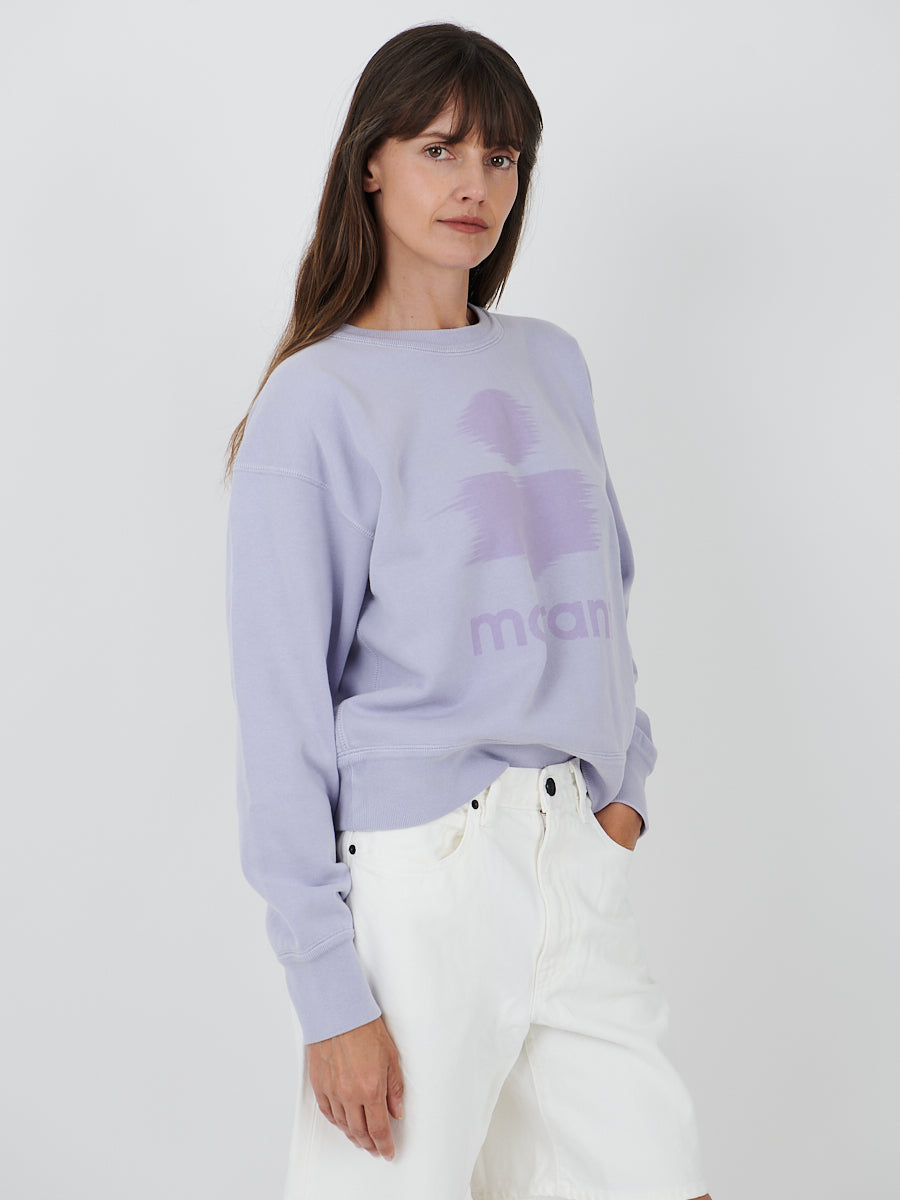 Isabel Marant Etoile | Mobyli Sweatshirt in Baby Lilac