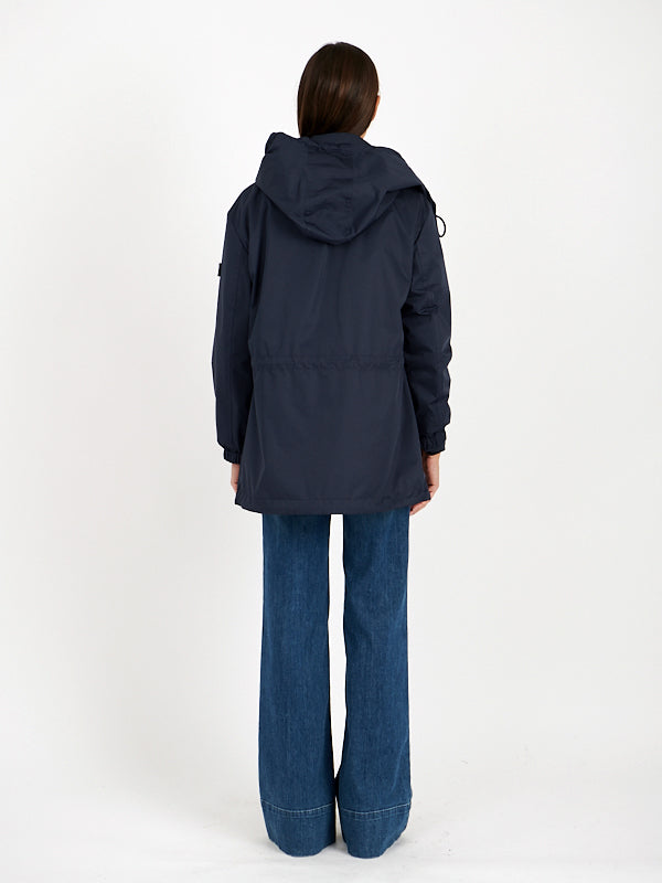 Yves Salomon | Technical Parka Jacket in Night