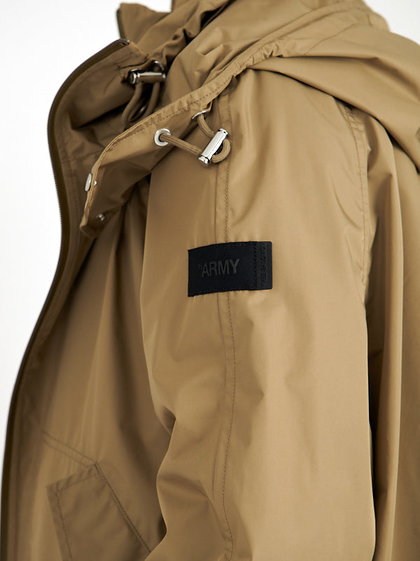 Yves Salomon Army | Technical Short Jacket in Bambou