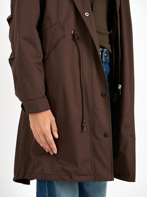 Yves Salomon | Technical 2-in-1 Parka in Mocha