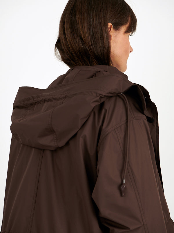 Yves Salomon | Technical 2-in-1 Parka in Mocha