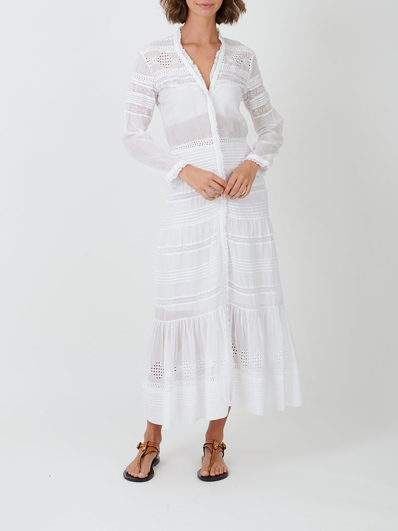 Isabel Marant | Daniva Dress in White