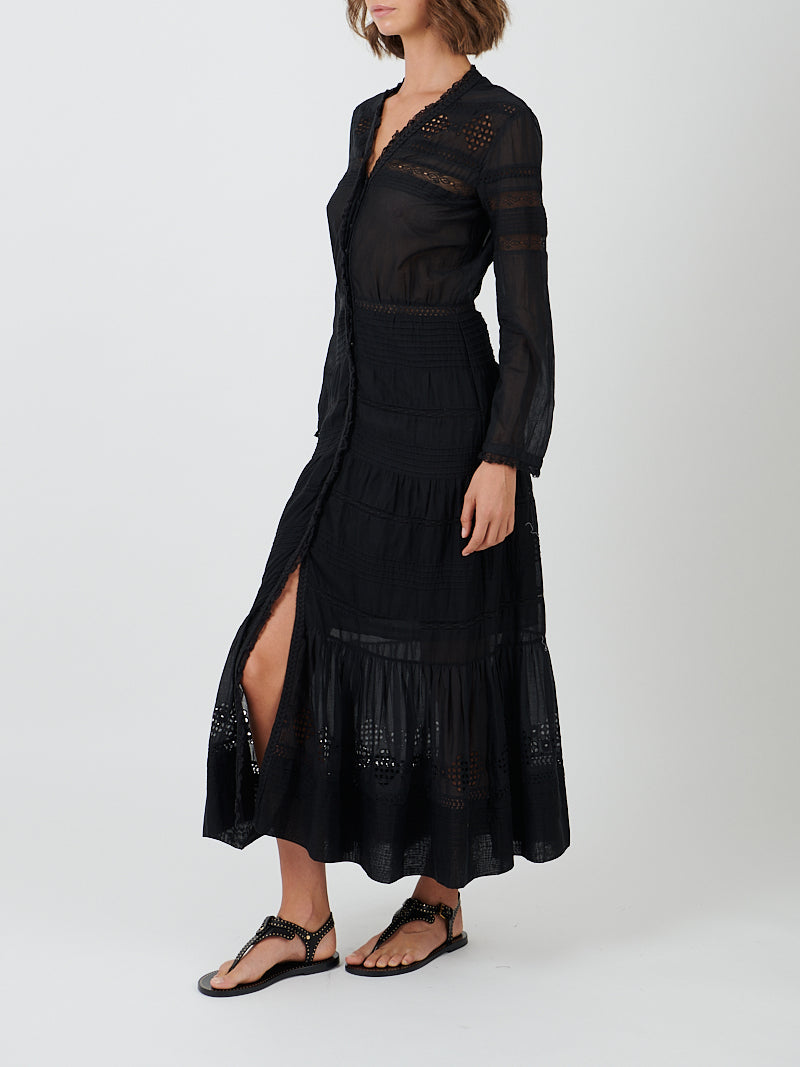 Daniva Dress in Black