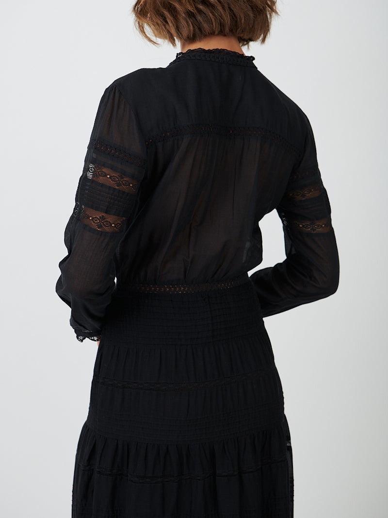 Daniva Dress in Black