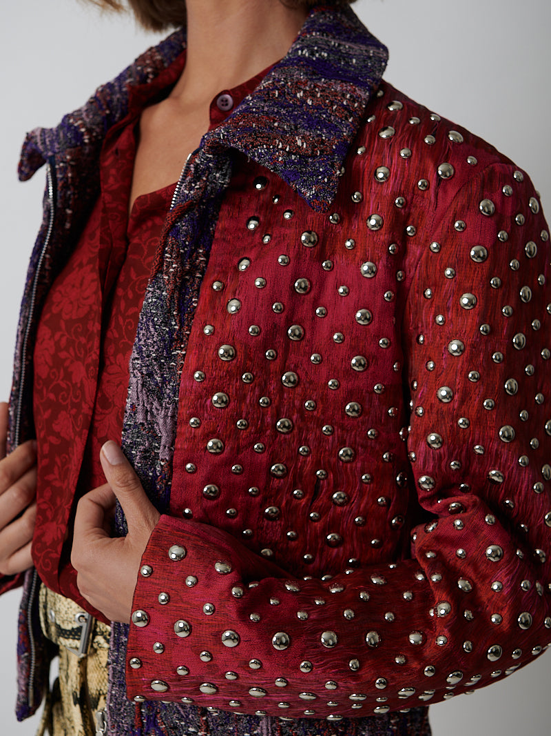 Dries Van Noten | Vurano Jacket in Fuschia