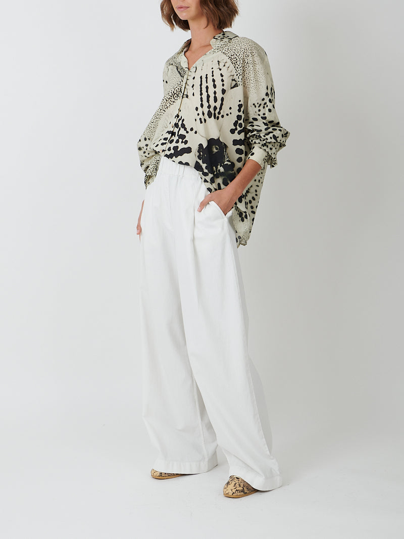 Pila Denim Pants in Off White