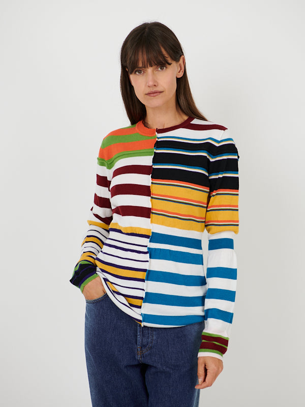 Marni Roundneck Sweater in Multicolour