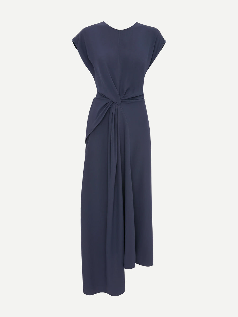 Victoria Beckham Aria Midi Dress in Eclipse